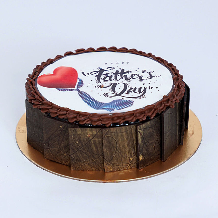 Fathers Day Special Chocolate Cake: 