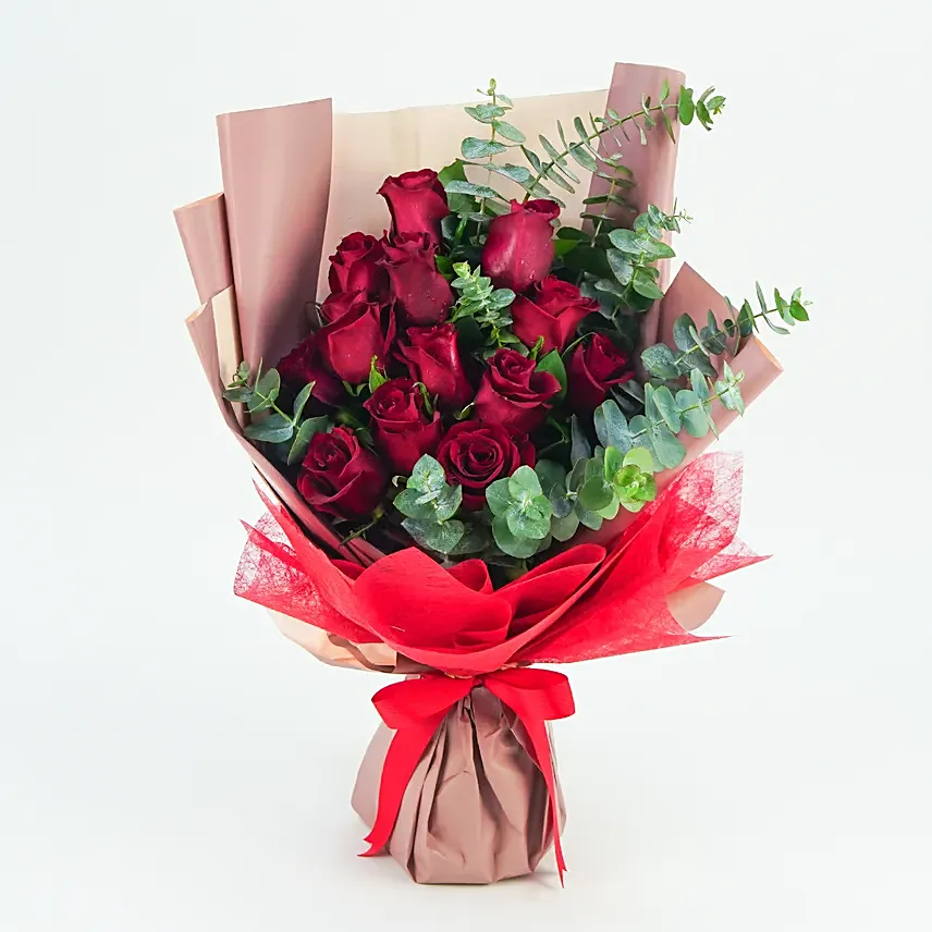 13 Roses Bouquet: Send Gifts to Egypt