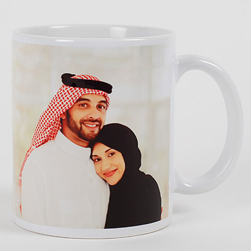 Heartfelt Love Personalized Mug: Send Anniversary Gifts to Kuwait