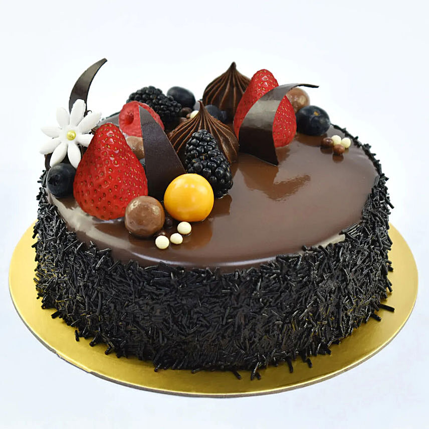 Fudge Fantasy Cake 4 Portion: 