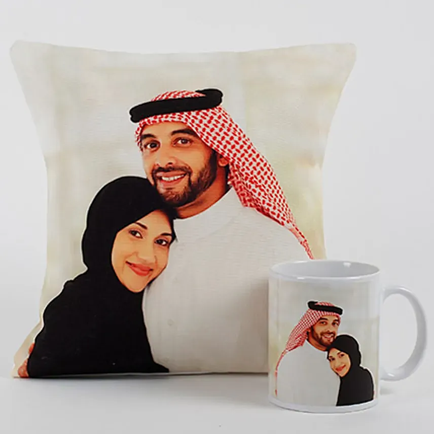 Lovable Personalized Cushion N Mug: 