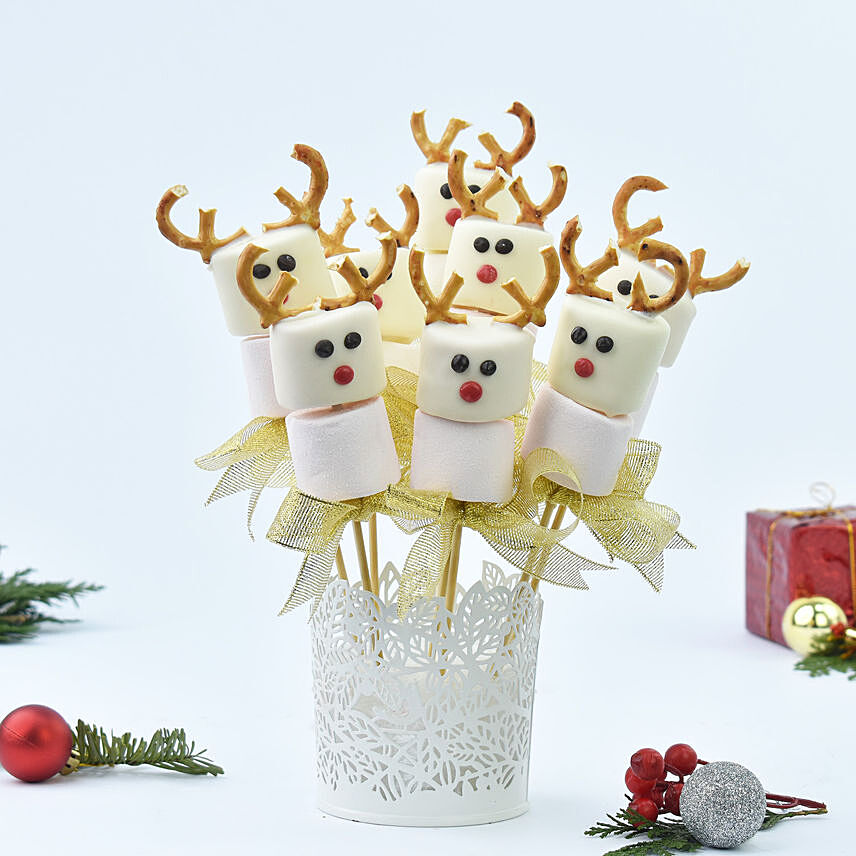 Christmas Reindeer Marshmellows: Christmas Gifts for Kids