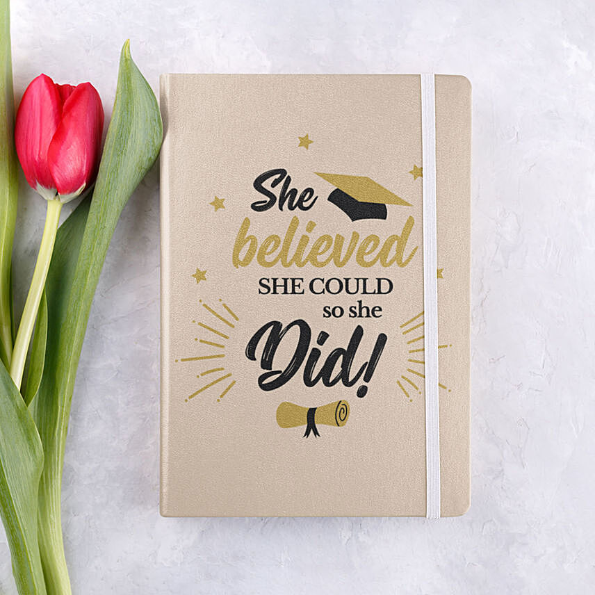 Graduation Theme Diary   Personalized Gift for Graduates: Office Stationery