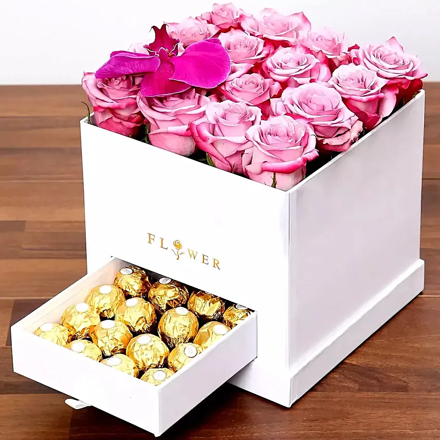 Hues Of Purple and Chocolates: Gifts Delivery in Ajman