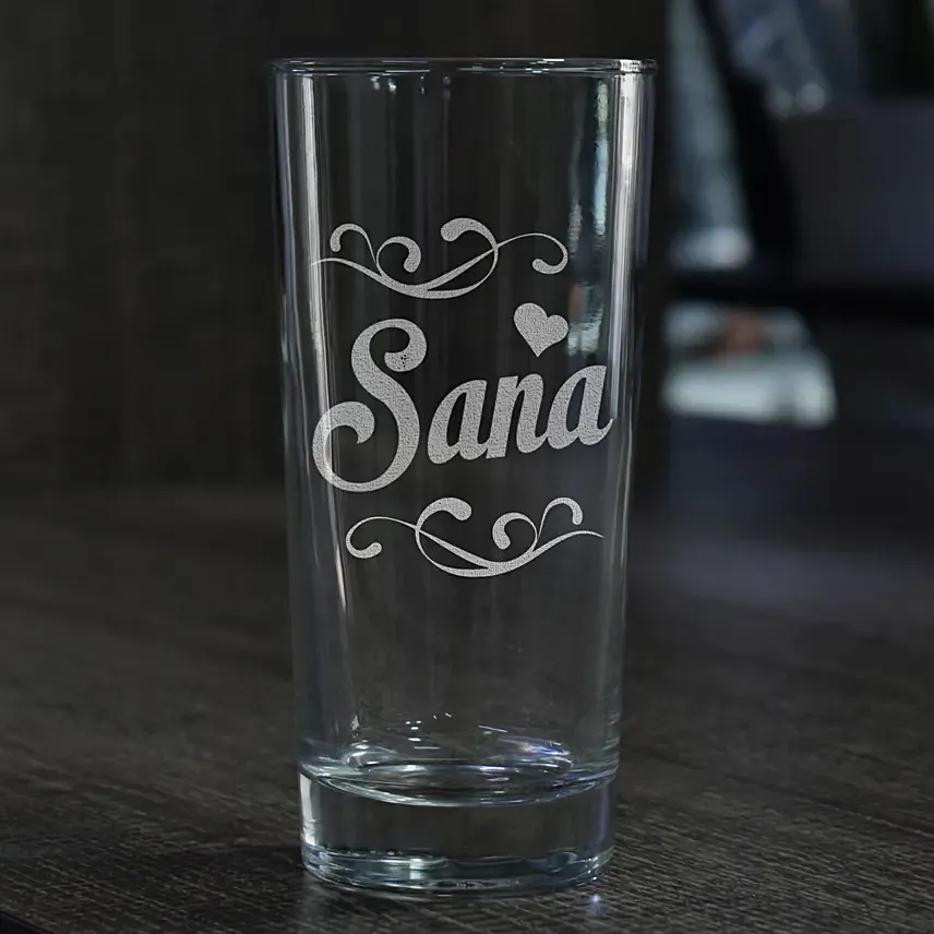 Personalised Engraved Water Glass: Personalised Gifts Offers