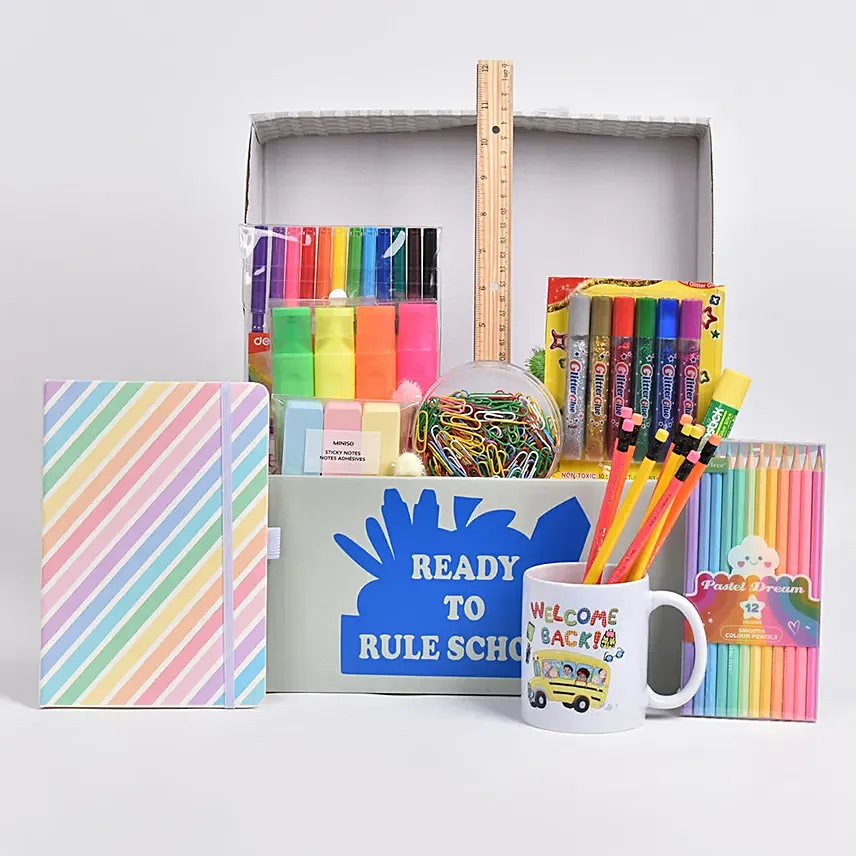 Ready To Rule School Box: Stationery Gifts