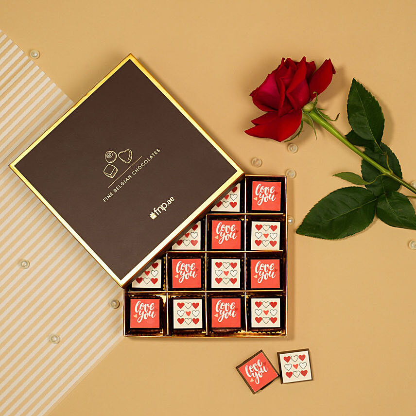 Celebrating Love:  Personalised Chocolates