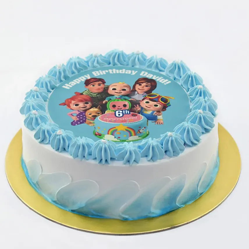 Cocomelon Birthday Cake: 