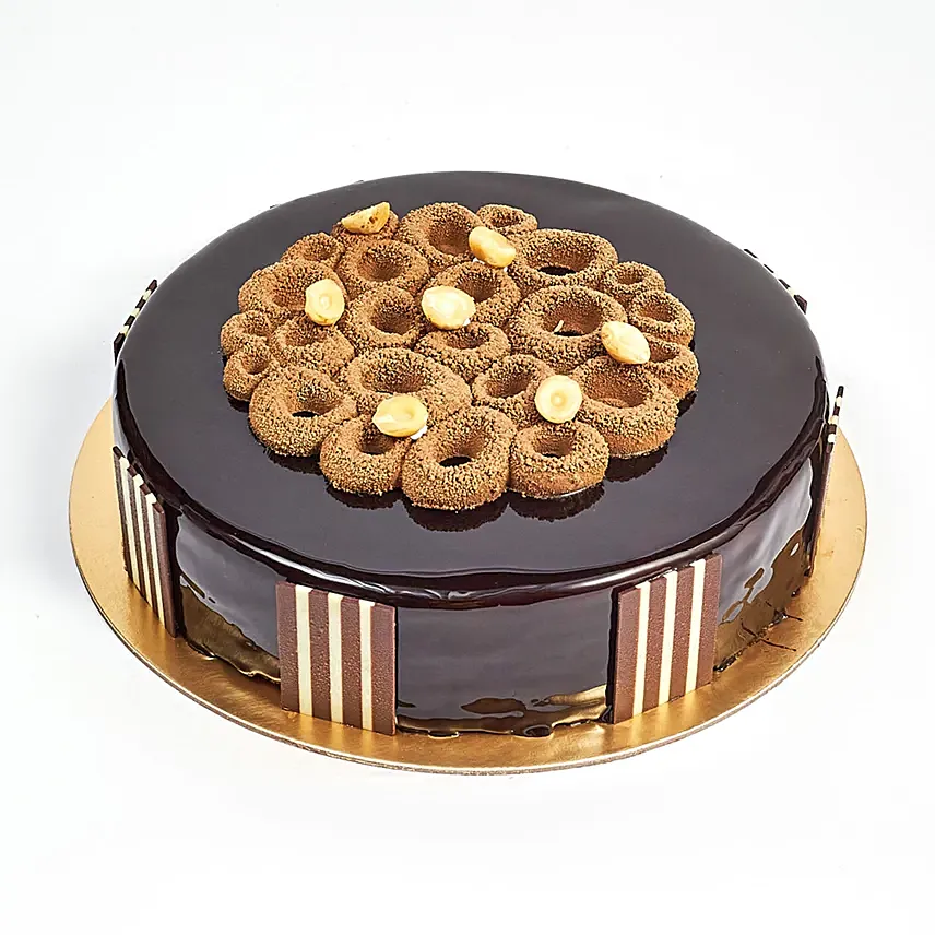 Crunchy Chocolate Hazelnut Cake: Birthday Cakes to Fujairah