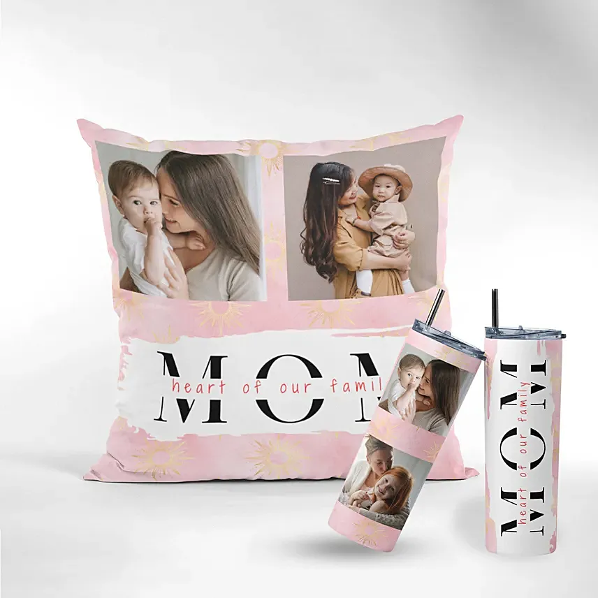 Cushion And Mom Design Tumbler: Personalised Combos