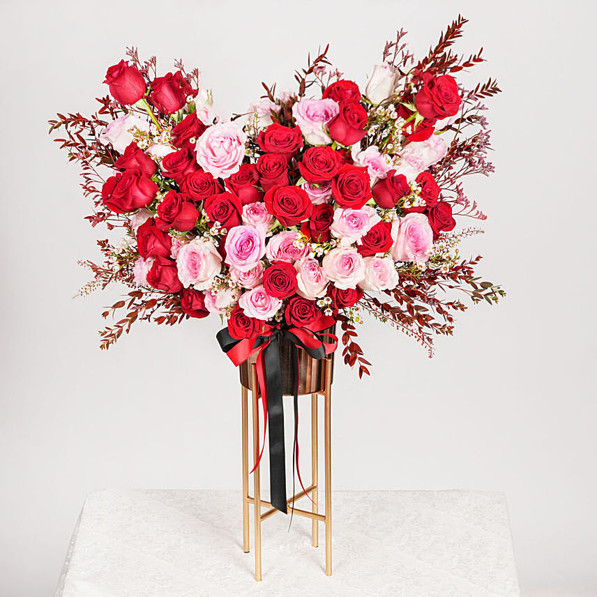 Endless Love Roses Arrangement Stand: 