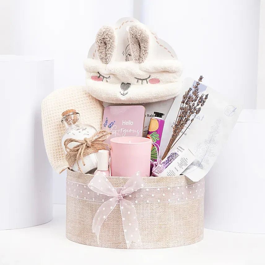 The pamper hamper