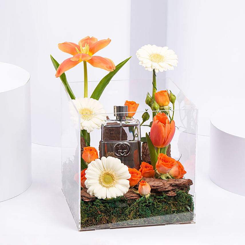 Gucci Gulity with Blooms: Anniversary Flowers to Ajman