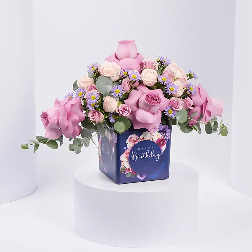 Birthday Roses Arrangement: Flowers Offers