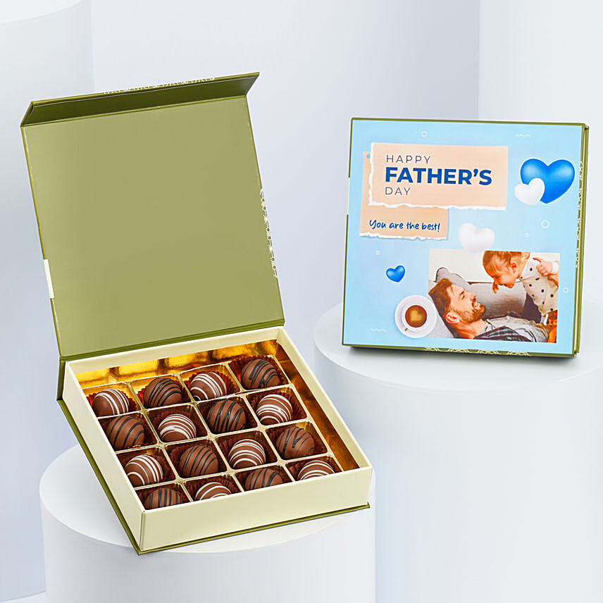 Love You Dad Personalised Chocolate Box: 