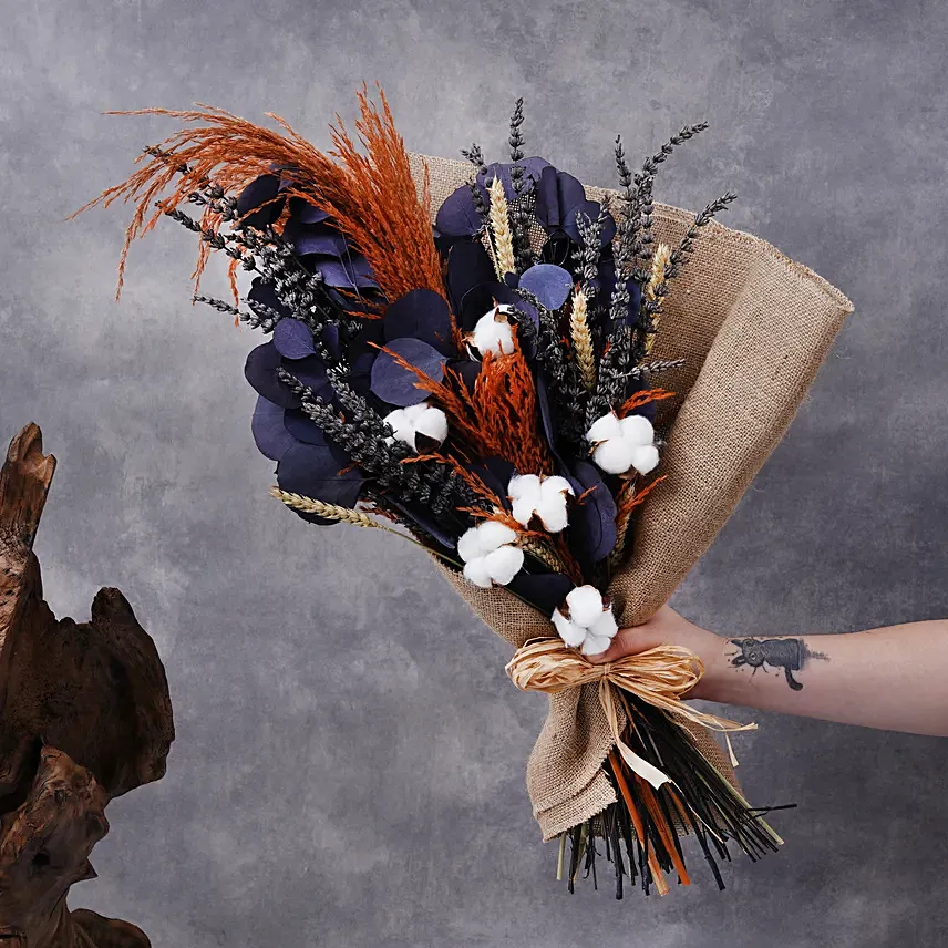 Dried Flowers Beauty Bouquet: 