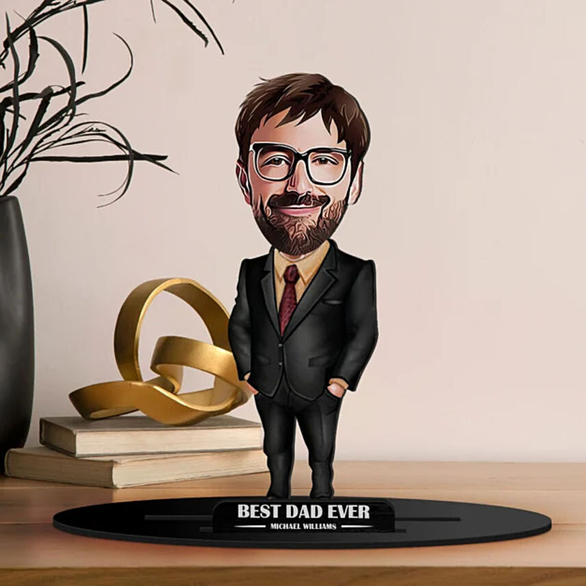 Personalized Best Boss Caricature: Personalised Caricatures