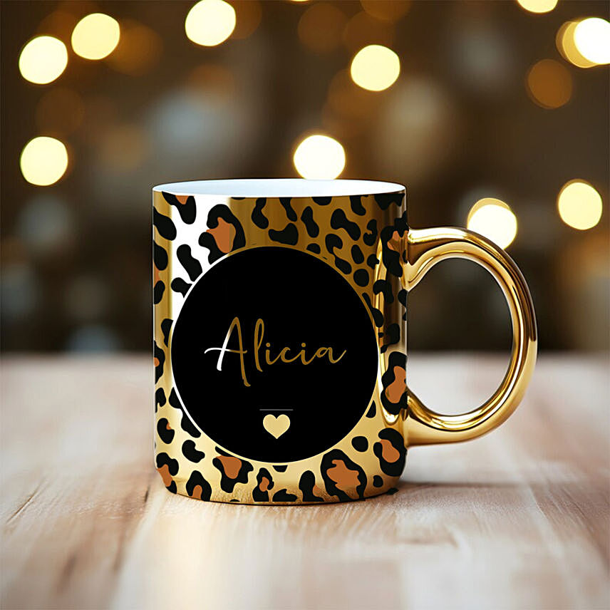 Personalized Gold Mug for Her: Personalised Mugs Dubai