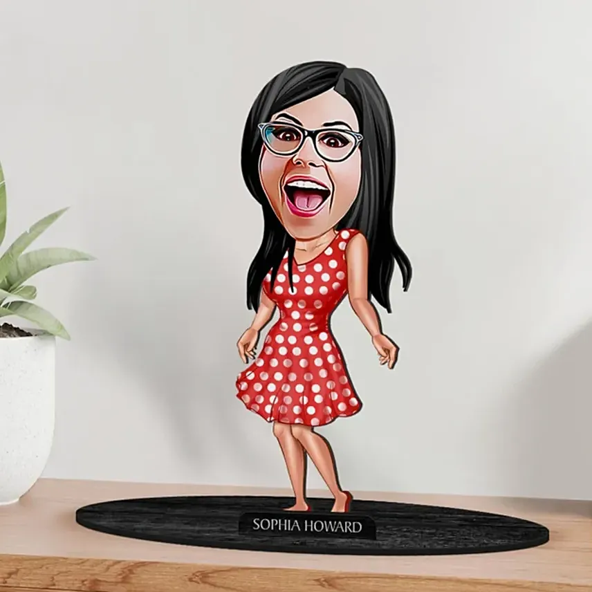 Women Caricature: Personalized Gifts for Her