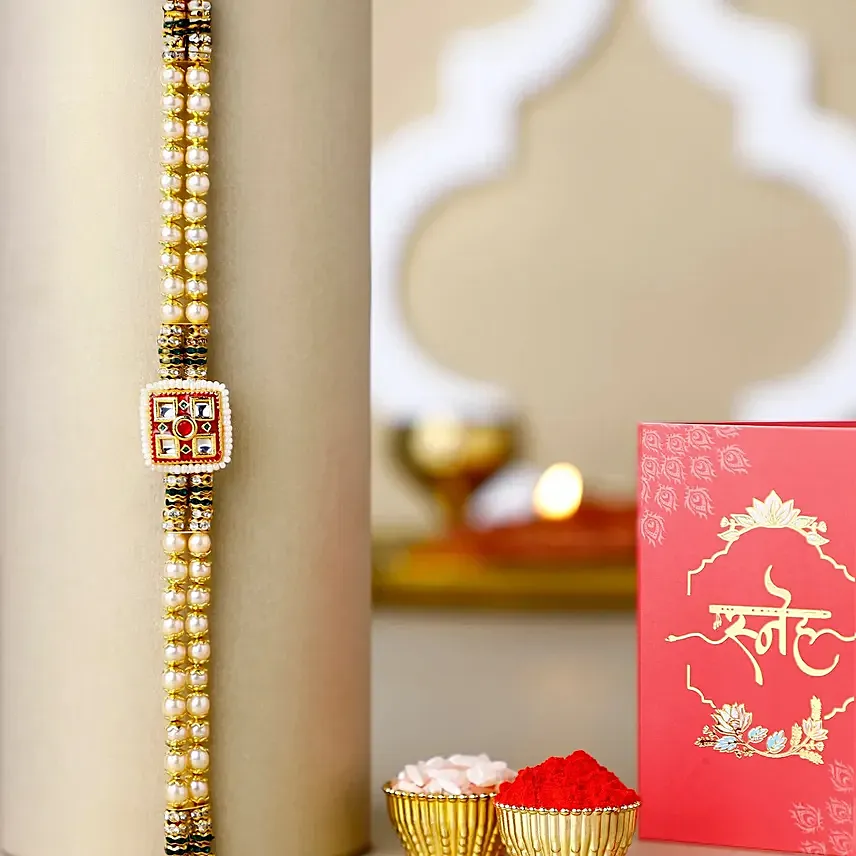 Regal Ethnic Work Rakhi: Ethnic Rakhi