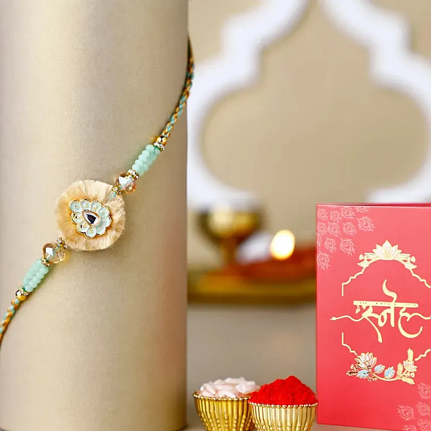 Artisan Affection Ethnic Rakhi:  Rakhi Delivery