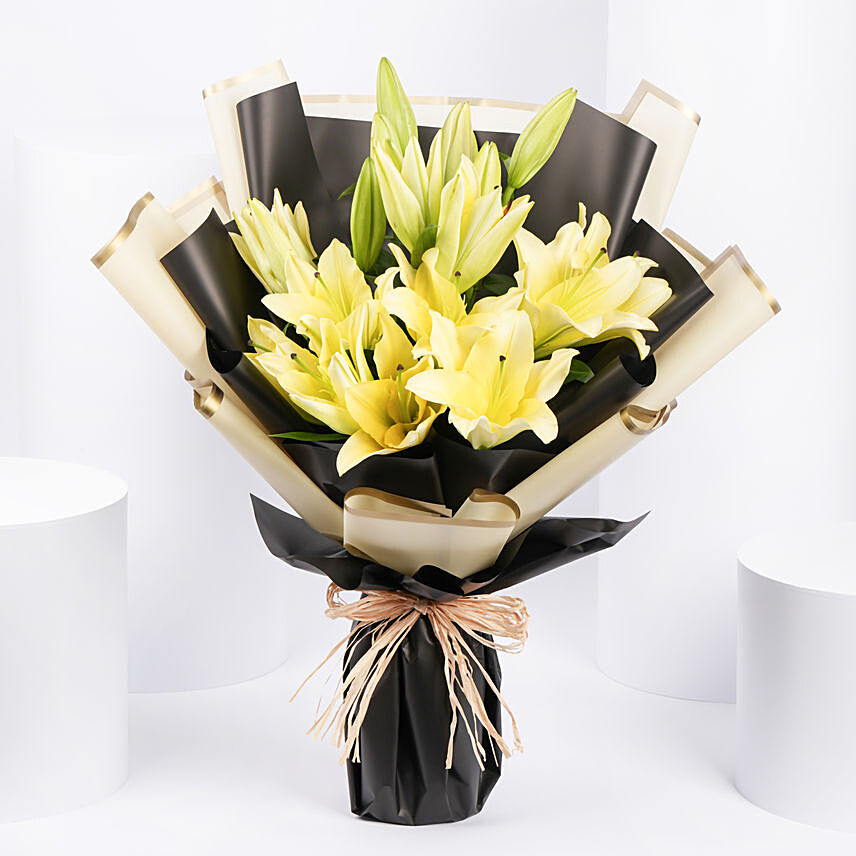 Lilies Pretty As You Are: Get Well Soon Flowers