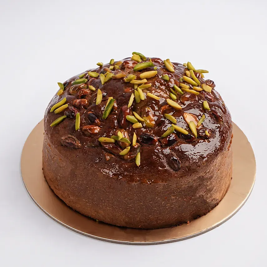 Pistachio and Cherry Plum Cake: Half Kg Cakes 