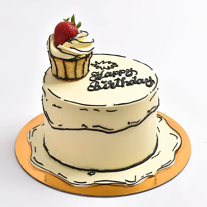 Comical Treat Birthday Cake: Explore Our Cake Shop: Cakes for Every Occasion