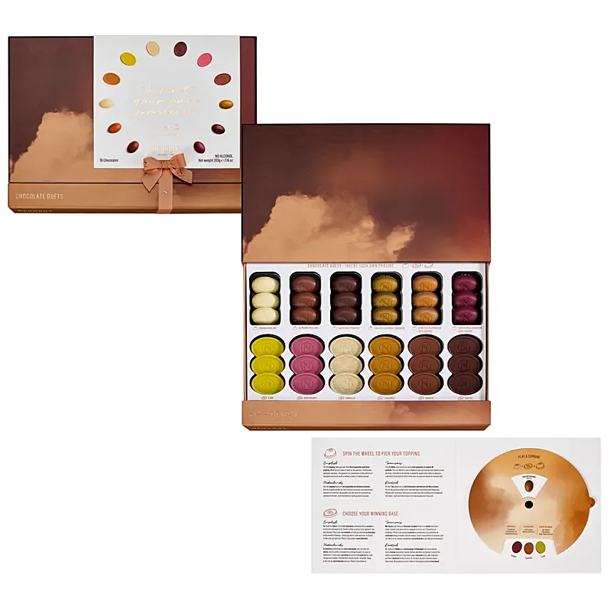 Chooclates Duets Slider Box by Neuhaus
36 Chocolates: Neuhaus Chocolate