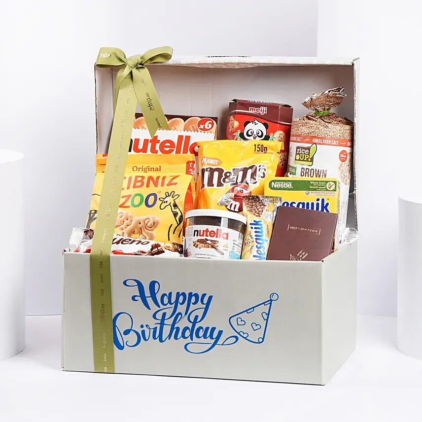 Happy Birthday Treats Box: Gift Hampers 