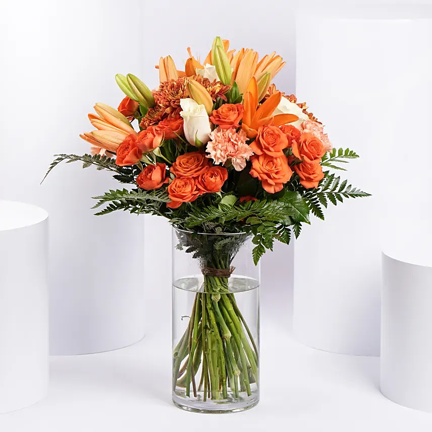 Fascinating Floral Arrangement: Autumn Flowers