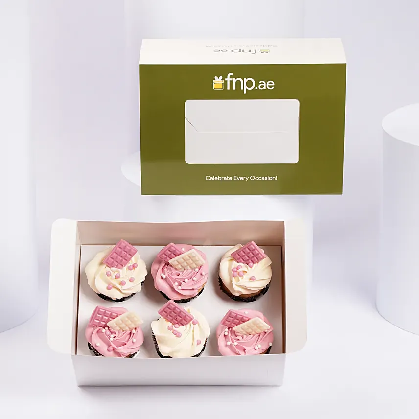 Pink Bliss Bites Cup Cake: Order Delicious Cupcakes in Dubai