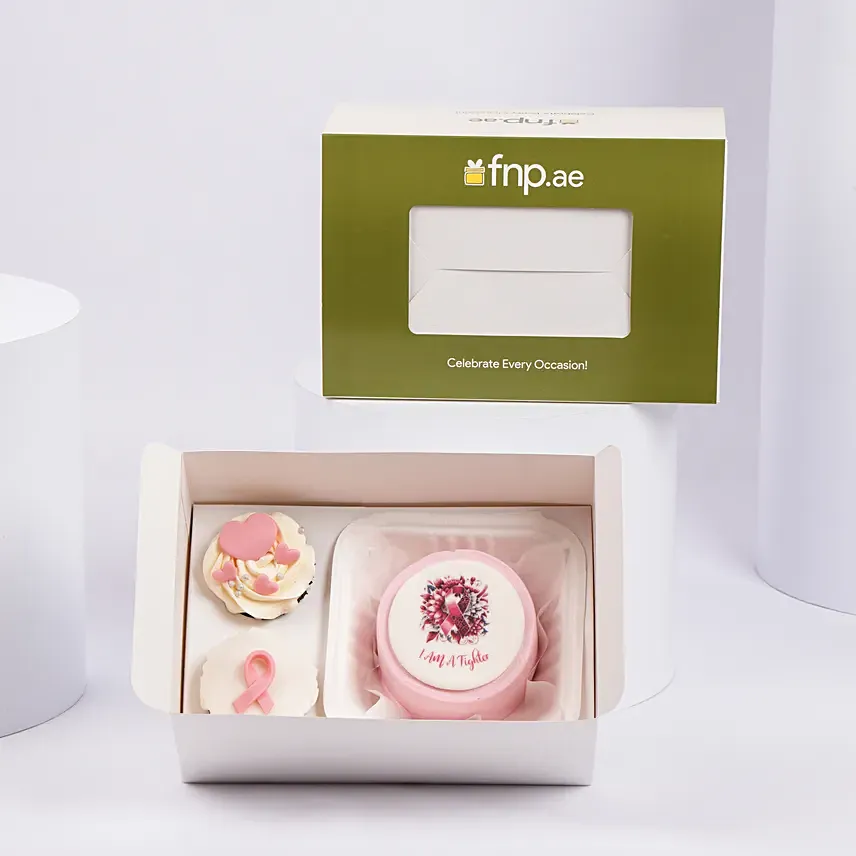 Sweet Strength Box: Breast Cancer Awareness Gifts