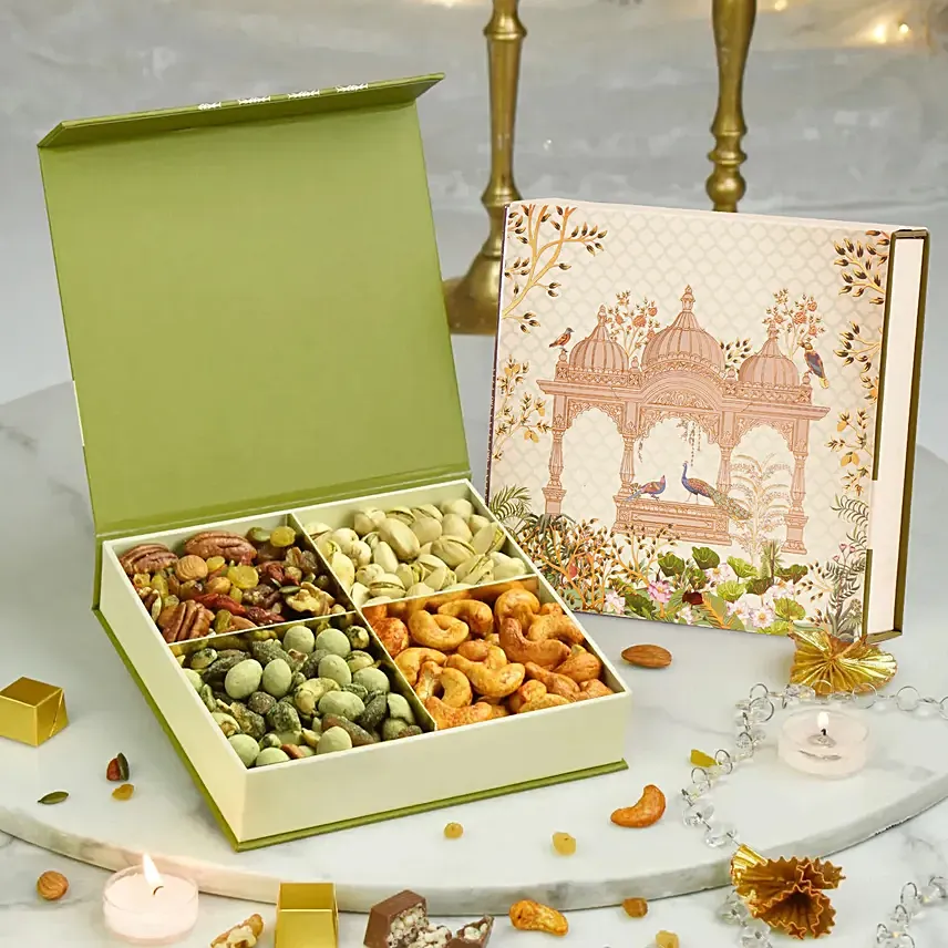 Assorted Dry Fruits Box: Diwali Gift Ideas