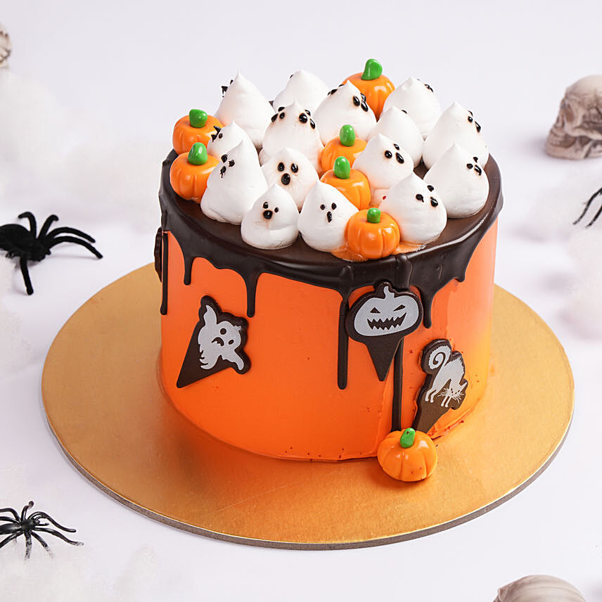 Happy Howl Eeen Cake: Halloween Cakes