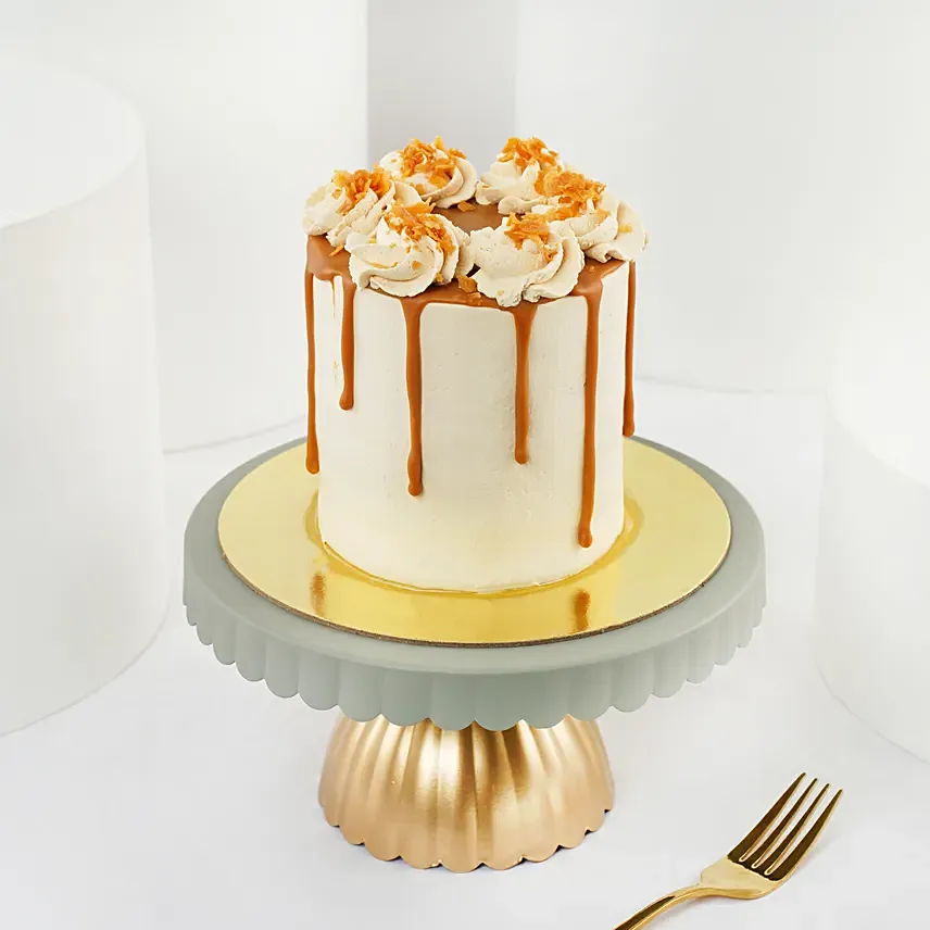 Caramel Elegance Cake: 