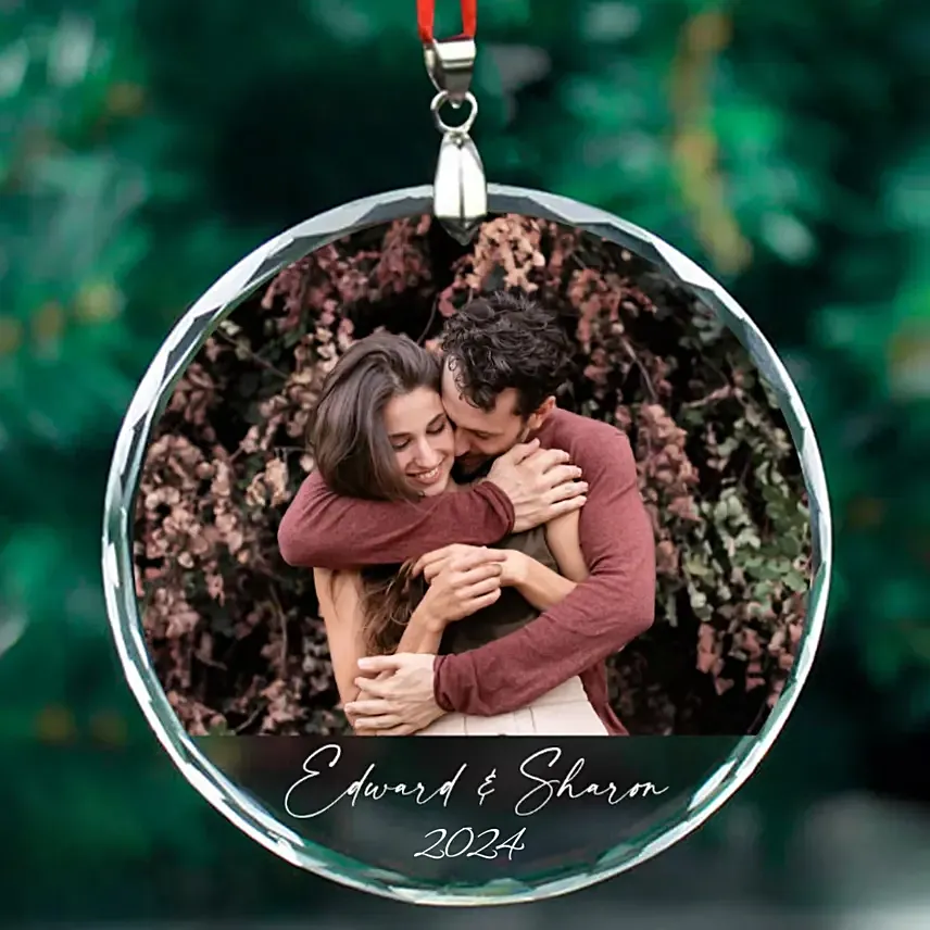 Couples Christmas Ornament: Christmas Gift For Her