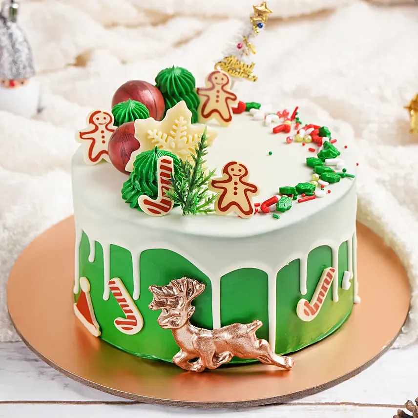 Merry Berry Christmas Cake: Christmas Cakes