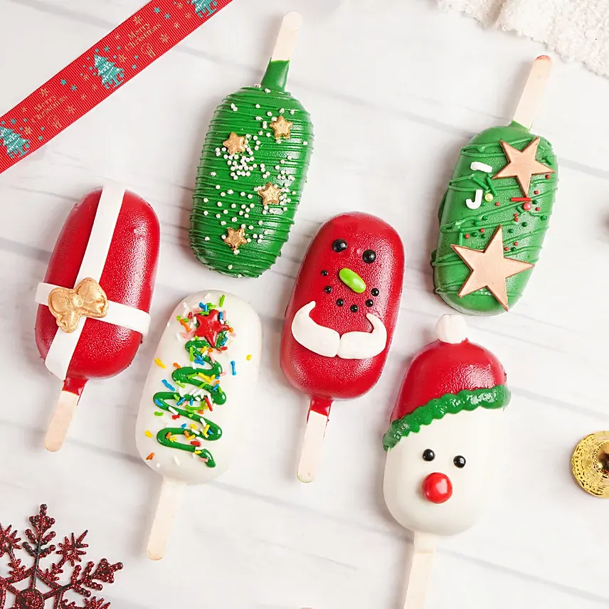 Merry Christmas Cake Pops: Christmas Gifts for Kids