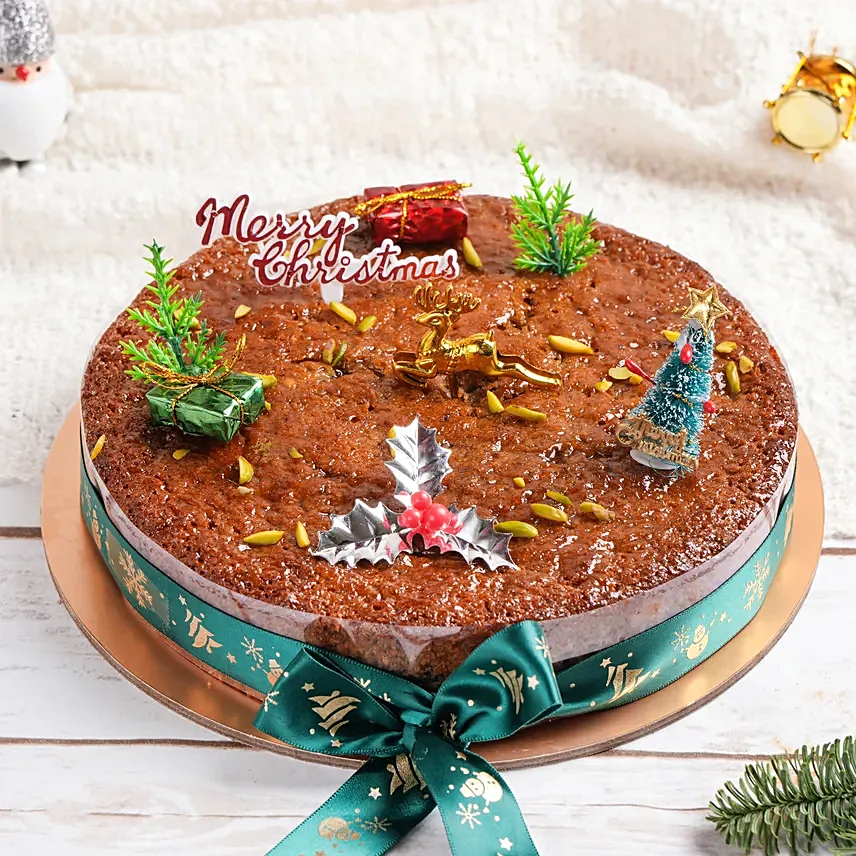 Christmas Cherry Plum Cake: 