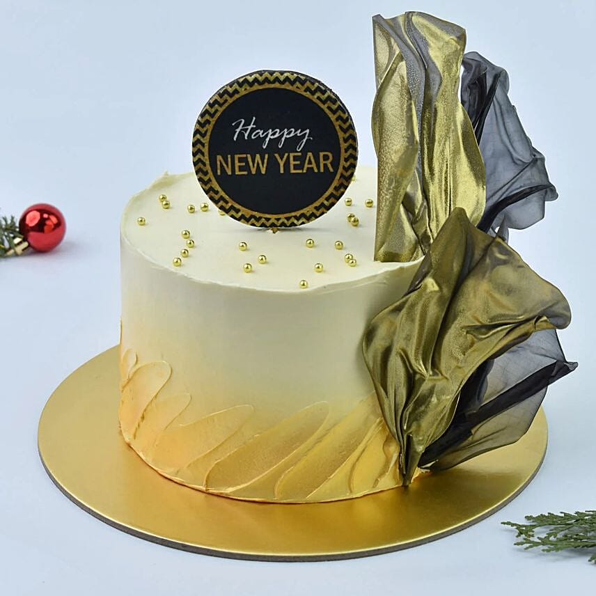 Happy New Year Designer Cake: New Year Cakes