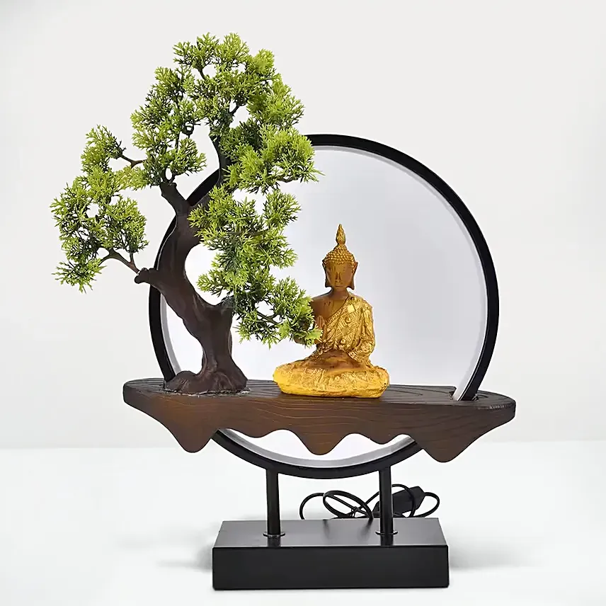 Buddha Serenity Lamp: هدايا التماثيل عبر الإنترنت