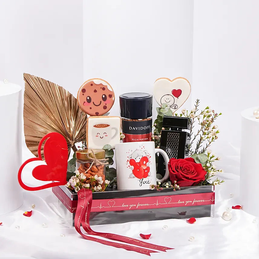 Beautiful Moments Hamper For Him: Valentine Gift Hampers to Umm Al Quwain