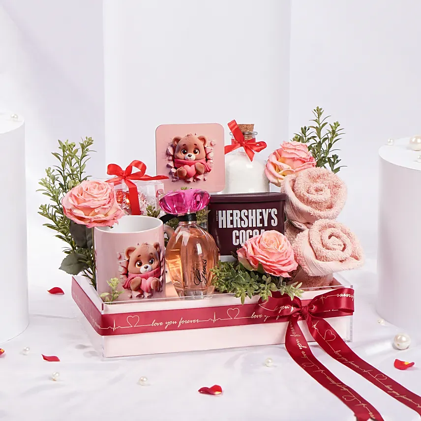 The Warmth of Your Love: Valentines Gift Basket for Him