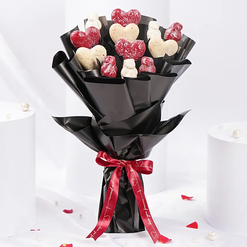 Bouquet of Love: شوكولاته عيد الحب