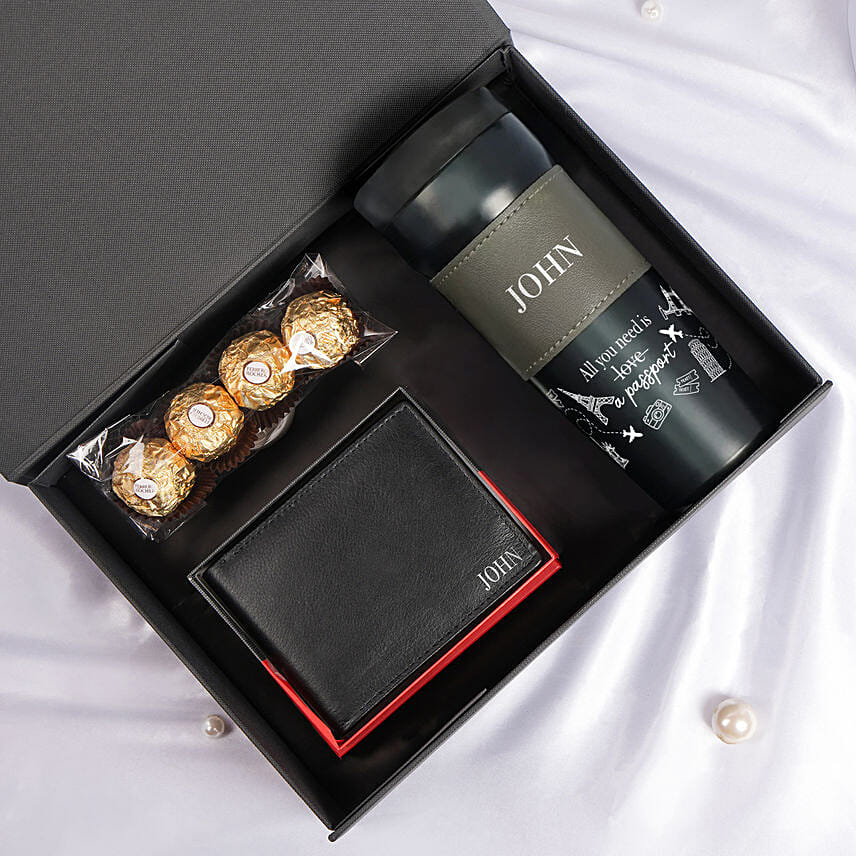 Gentlemans Luxe Gift Set: Engraved Gifts in Dubai