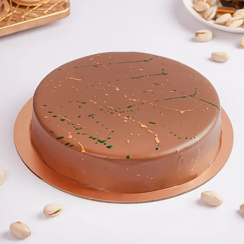 Dubai Chocolate Cake: Chocolate Day Gifts