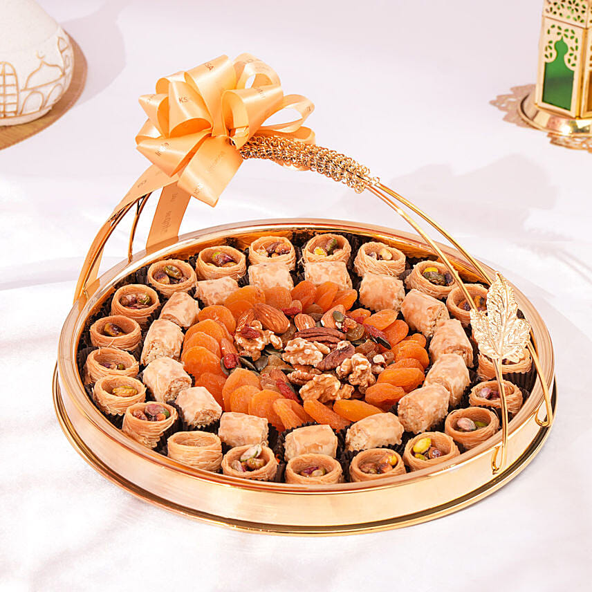 Arabic Mix Sweet Indulgence Platter: Ramadan Sweets