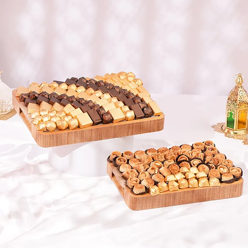 Arabic Sweets And Chocolate Duo: Ramadan Sweets