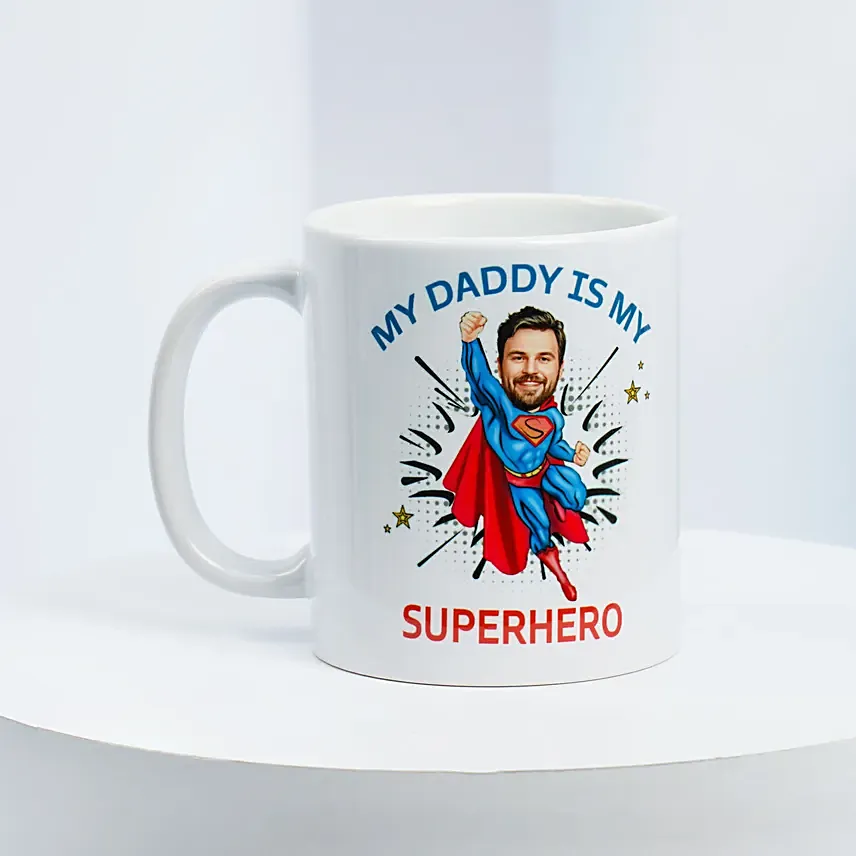 Personalised Caricature Mug For Father: Fathers Day Gifts to Oman